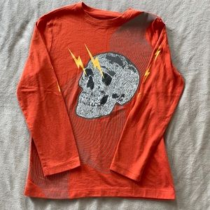 Skull Long Sleeve Tee